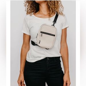 Beige Crossbody Bag
